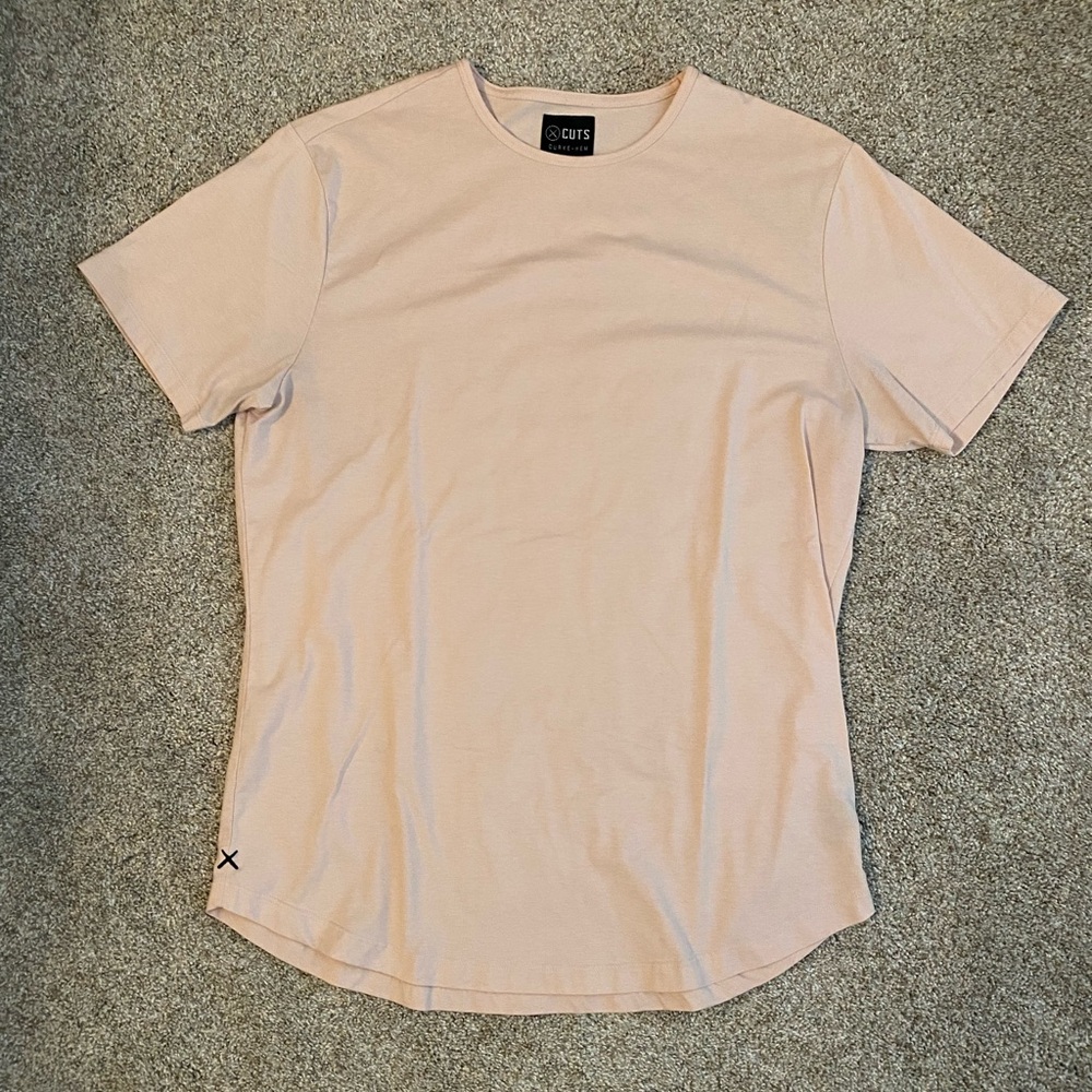 OA Cuts Clothing - curve hem short sleeve shirt